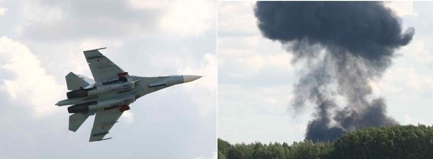 12 rocznica katastrofy samolotu Su-27 podczas Air Show 2009....
