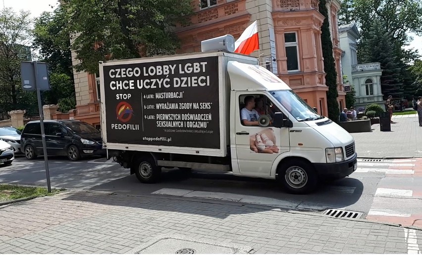 Zielona Góra. 1 czerwca 2019. Kontrmanifestacja do Marszu...