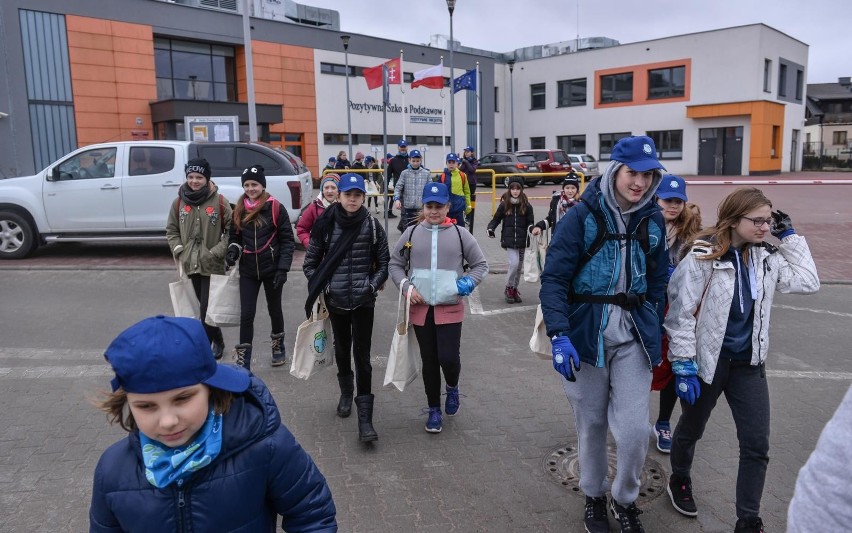 Jarosław Wałęsa zorganizował w Gdańsku plogging.