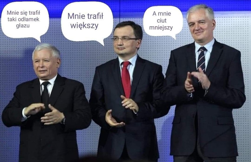 Jan Paweł II z głazem nad głową. Instalacja Jerzego Kaliny...