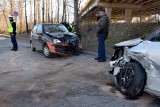Groźny wypadek w Kielcach. Mężczyzna przewieziony do szpitala [ZDJĘCIA] 