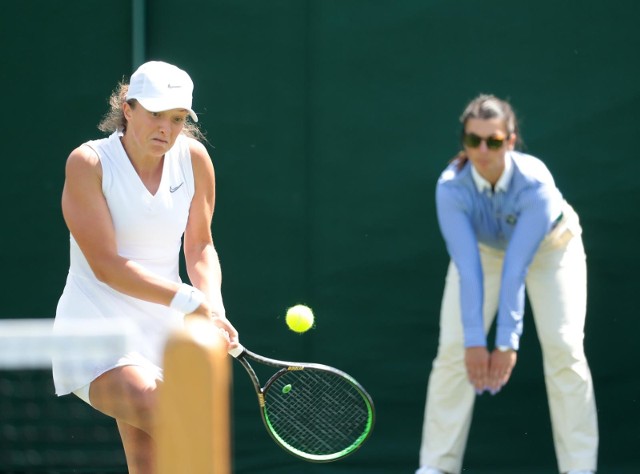 Wimbledon 01 07 2019 trzeci z czterech turniejow wielkiego szlema rozgrywany na trawiastych kortach wimbledonuna zdjeciu iga swiatekfot. andrzej szkocki / polska press