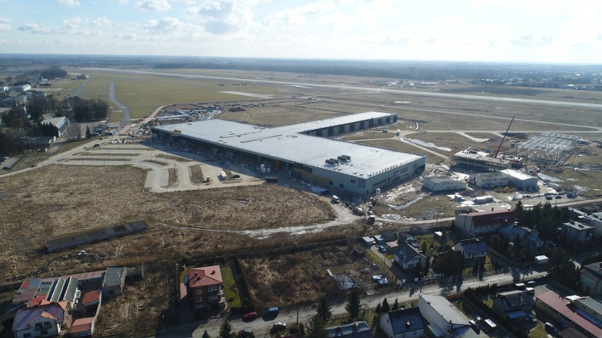 Budowa Portu Lotniczego Warszawa – Radom. Zobacz zdjęcia z drona!