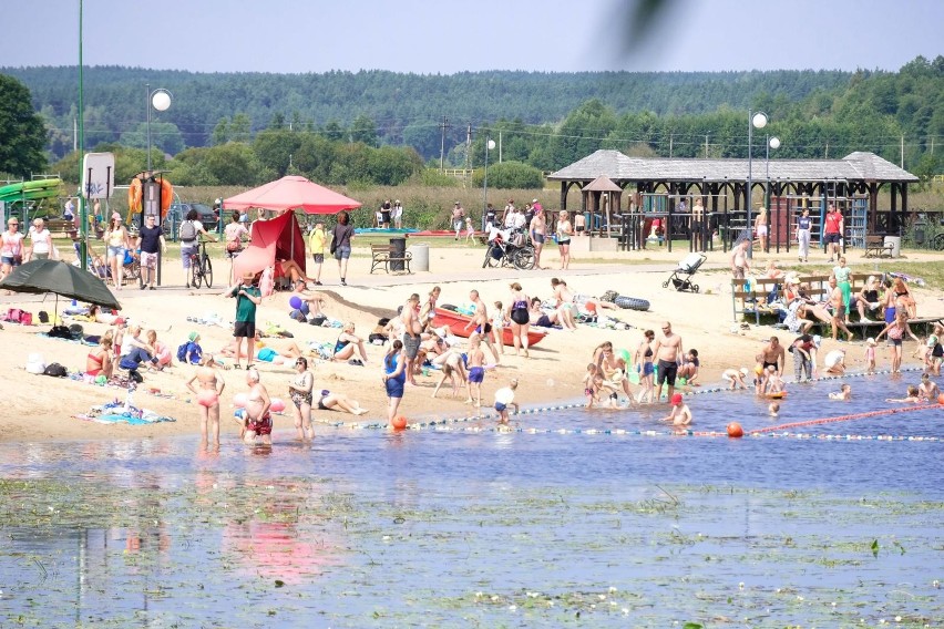 Plaża miejska w Supraślu (13.08.2022)