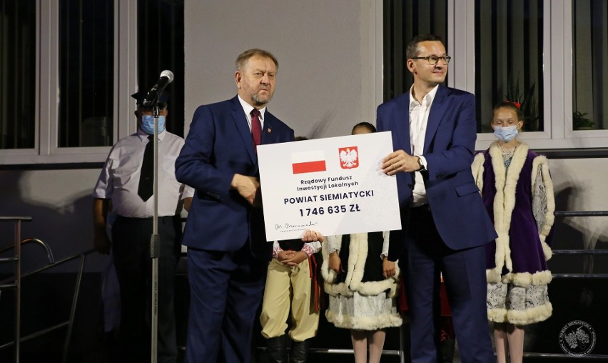 Premier Mateusz Morawiecki w Siemiatyczach