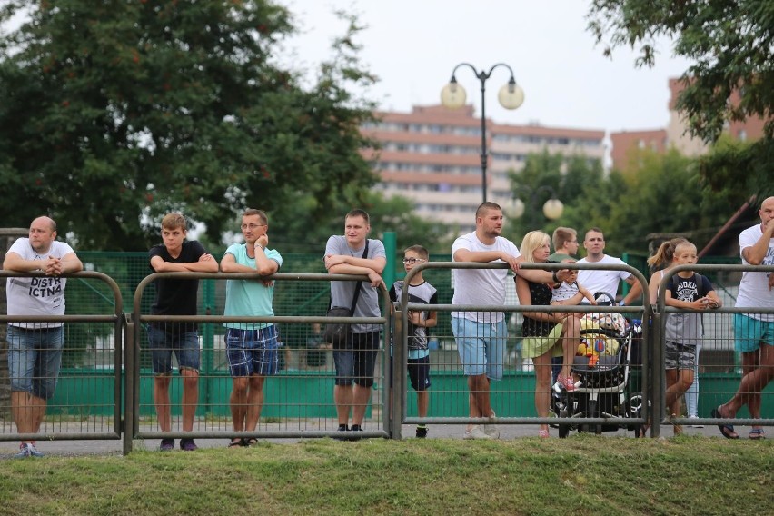 Kibice Niebieskich dopingowali obie drużyny Ruchu