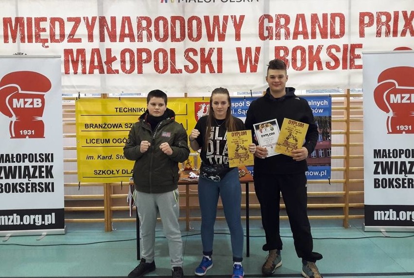 Dwa zwycięstwa pięściarzy UKS Gladiator Binczarowa podczas Międzynarodowego Grand Prix w Czchowie