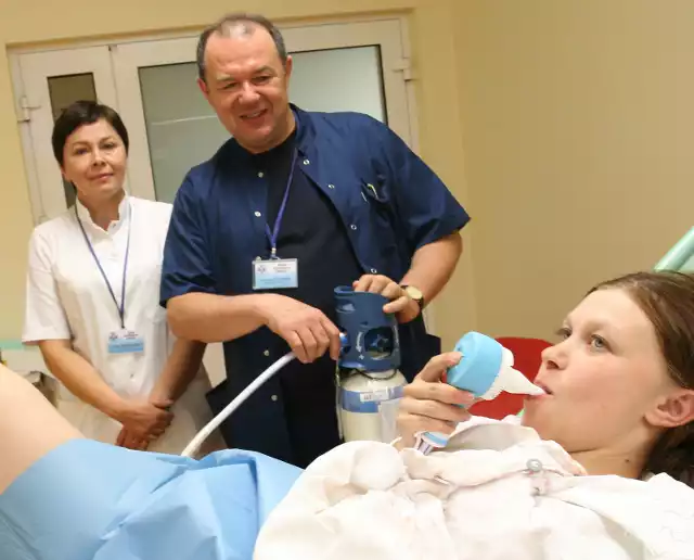 W krynickim szpitalu urodziła córeczkę Agnieszka Nieć. Przed porodem skorzystała z gazu rozweselającego, jaki w tej sytuacji oferuje lecznica. Obyło się bez komplikacji