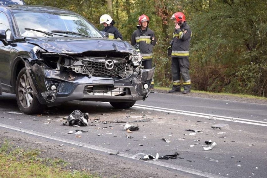 Jedna osoba została ranna w wypadku, do którego doszło w...