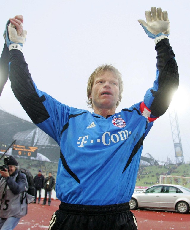 Bramkarz Bayernu Monachium Oliver Kahn okazał się dla Euzebiusza Smolarka zaporą nie do przebycia.