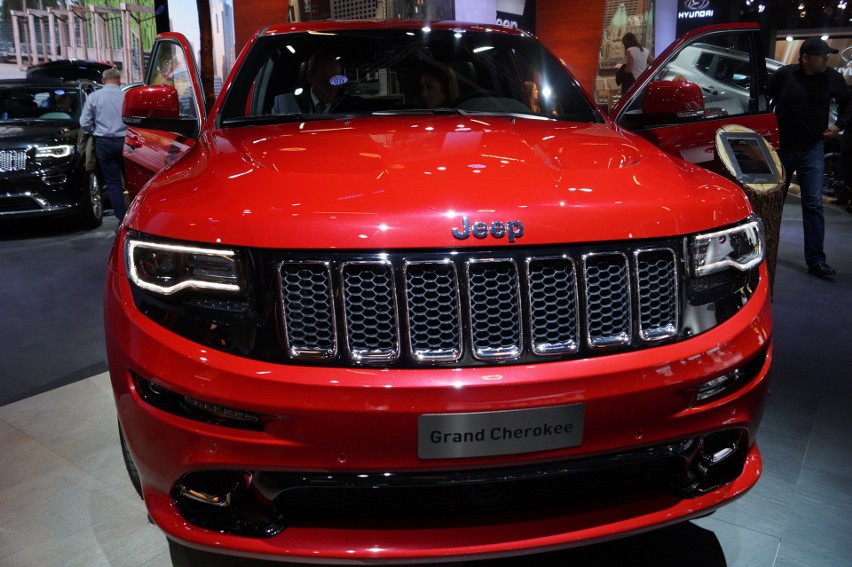 Jeep Grand Cherokee na salonie we Frankfurcie...