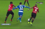 Rémy Cabella z fenomenalną "siatką" i piękną bramką przeciwko Rennes. Zagra na Euro? [WIDEO, SONDA]