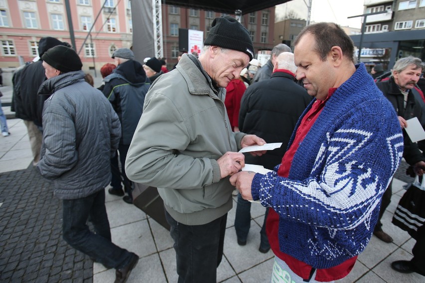 Na wigilijne przyjęcie mógł przyjść każdy, kto czuje się...