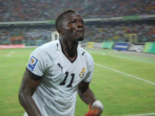 Sulley Muntari strzelił pięknego gola dla Ghany. Nie dało to jednak awansu.