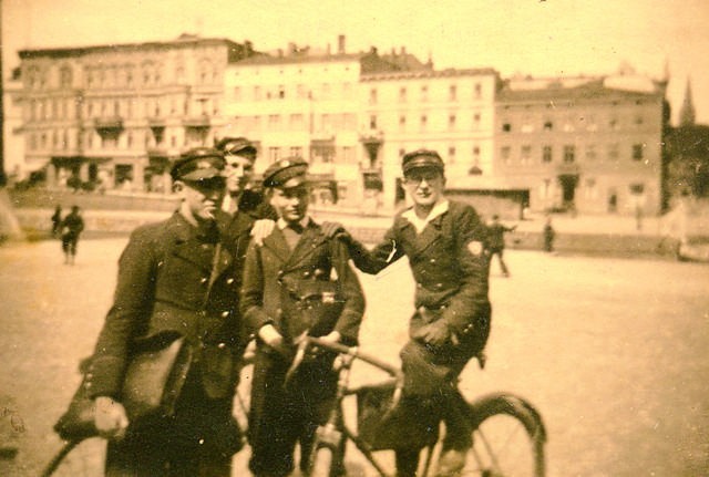 Rybi Rynek. Od lewej: Krzyszkowski, Kalewski, Glugla,...