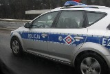 Policyjny radiowóz uderzył w barierki na autostradzie A2