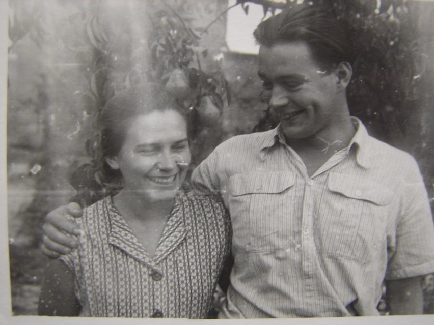 Rodzice pisarza, rok 1953