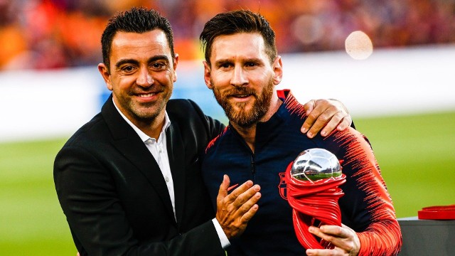 Xavi Hernandez i Lionel Messi – dwaj przyjaciele z Barcelony