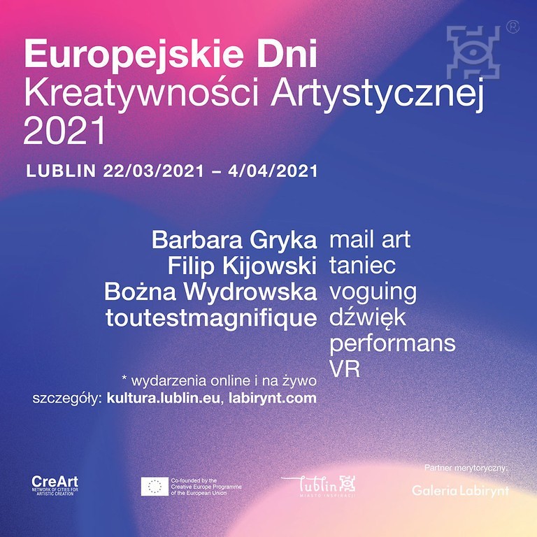 Ruszają Europejskie Dni Kreatywności Artystycznej 2021