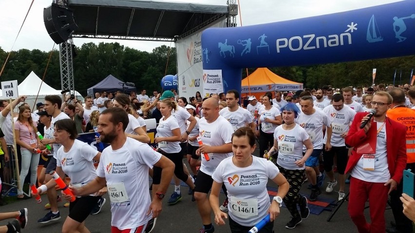 Poznań Business Run 2016: Trzy tysiące osób pobiegło na...