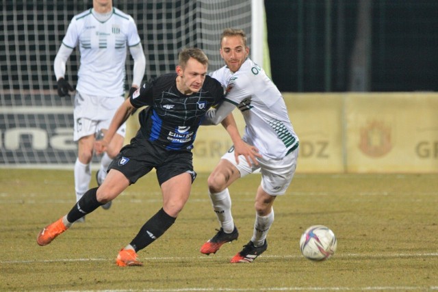 Olimpia Grudziądz - Zawisza Bydgoszcz 3:1 w 20. kolejce 3. ligi