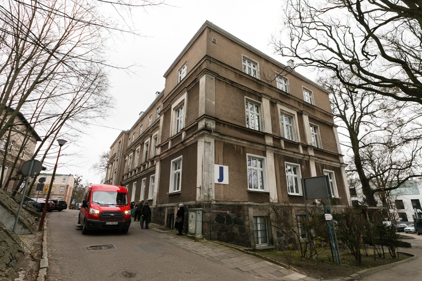 Szpital przy ul. Arkońskiej w Szczecinie.