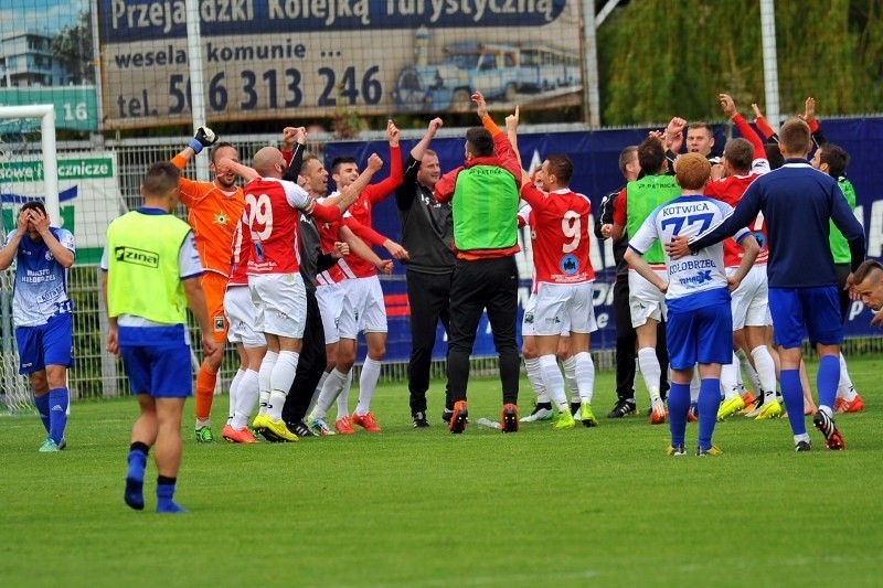 Zagłębie Sosnowiec pokonało miejscową Kotwicę Kołobrzeg 1:0