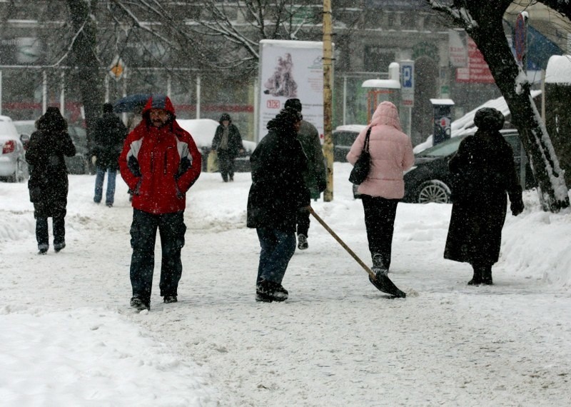 Zima w Szczecinie...