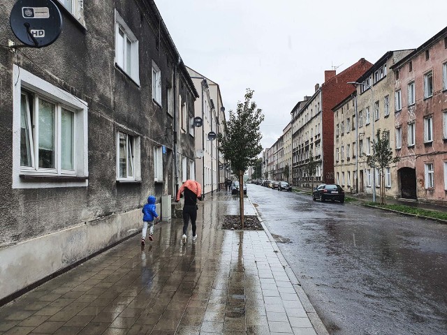 Ulica Niemcewicza w Słupsku.