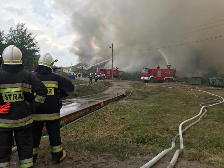 Studzianki. Pożar wysypiska śmieci z 24.08.2018. Prokuratura...