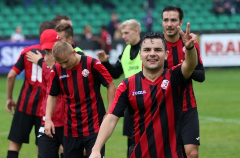 Bytovia Bytów wygrywa na wyjeździe z Garbarnią Kraków 2-1...