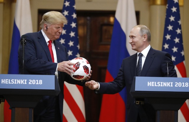 Donald Trump i Władimir Putin