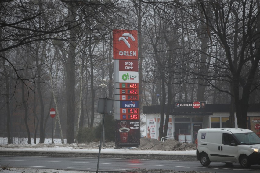 Jakie są ceny paliw w województwie śląskim? Katowice...