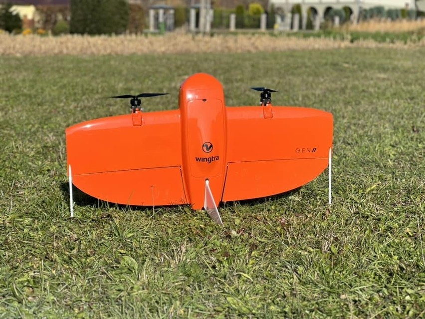 Podkarpaccy geodeci otrzymali nowoczesny dron do wykonywali...