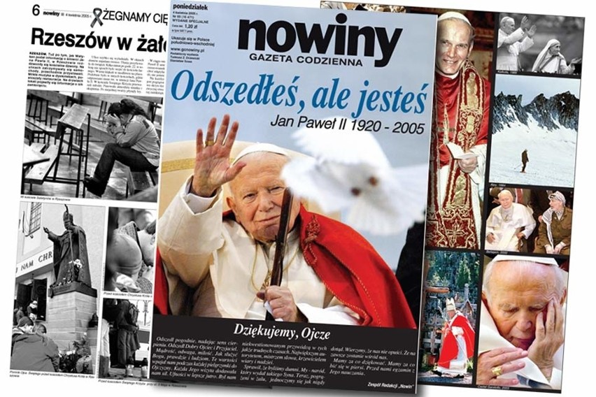 W sobotę 2 kwietnia 2005r. cały świat żył tym, co działo się...