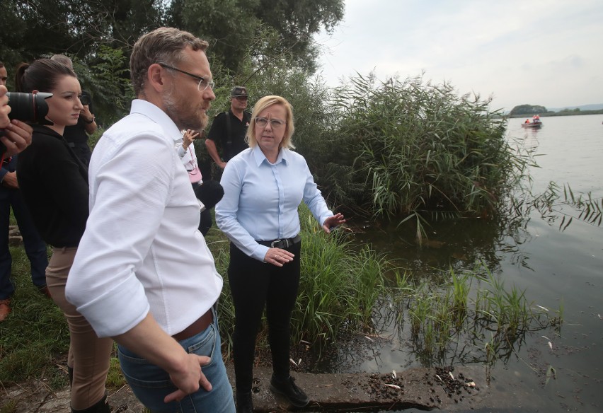 Minister Moskwa z wizytą w powiecie gryfińskim 19 sierpnia