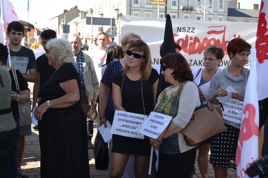 Strajk w "Amicusie". Głodówka zawieszona, ale okupacja już...