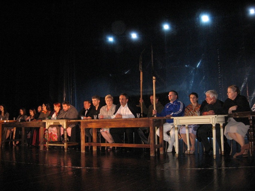 Próba "Wesela" w Teatrze Powszechnym w Radomiu