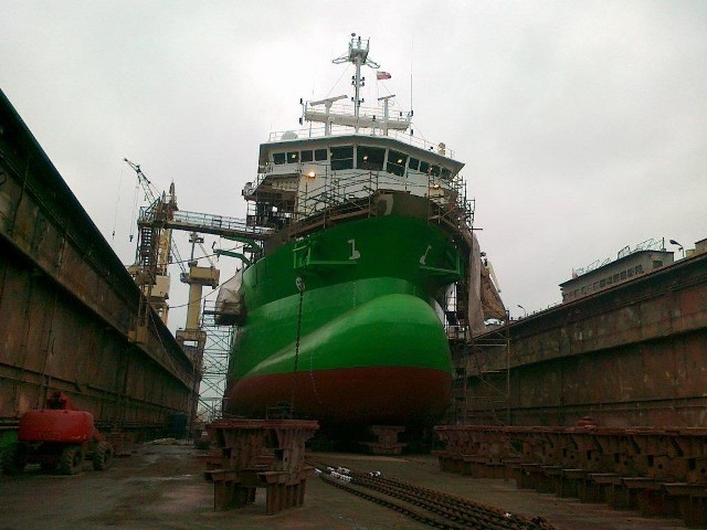Gryfia: Belgijska pogłębiarka remontowana w SzczecinieDo końca miesiąca pogłębiarka ma być wyremontowana.