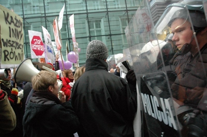 Podczas Marszów Równości w Poznaniu co roku w mobilizacji są...