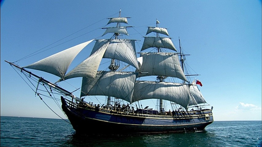 Legendarny żaglowiec Bounty na Sail Świnoujście 2011!
