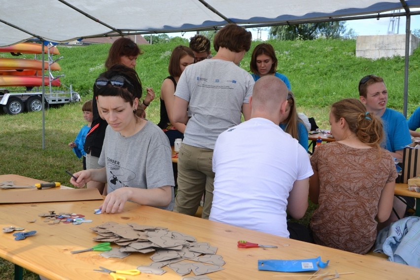 Dzieci spędziły weekend nad Odrą