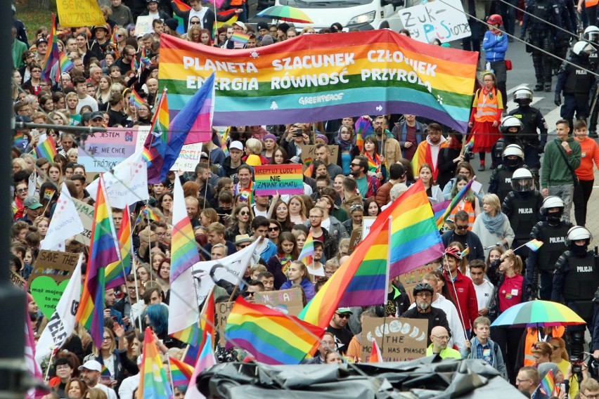 Marsz Równości przeszedł ulicami Lublina. Zobacz zdjęcia i wideo