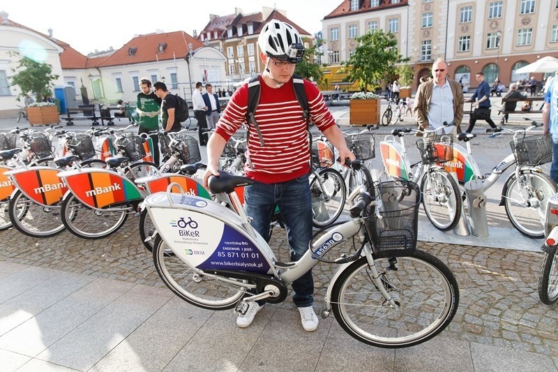 BiKeR - białostocki rower miejski już działa. Test i instrukcja wypożyczenia (zdjęcia, wideo)