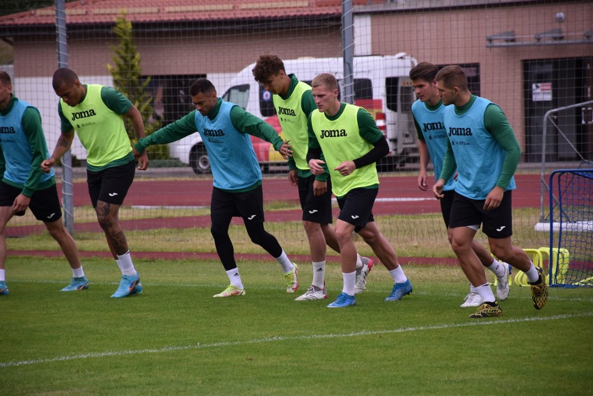 PKO BP Ekstraklasa. Wtorkowy trening Radomiaka Radom na zgrupowaniu w Gniewinie. Zobacz zdjęcia