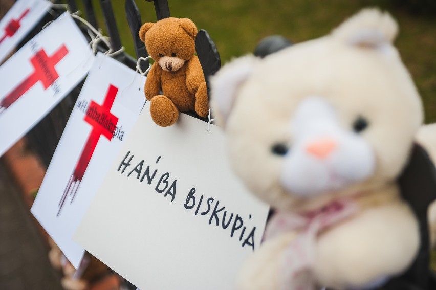 "Hańba Biskupia". Ogólnopolski protest przeciwko pedofilii w...