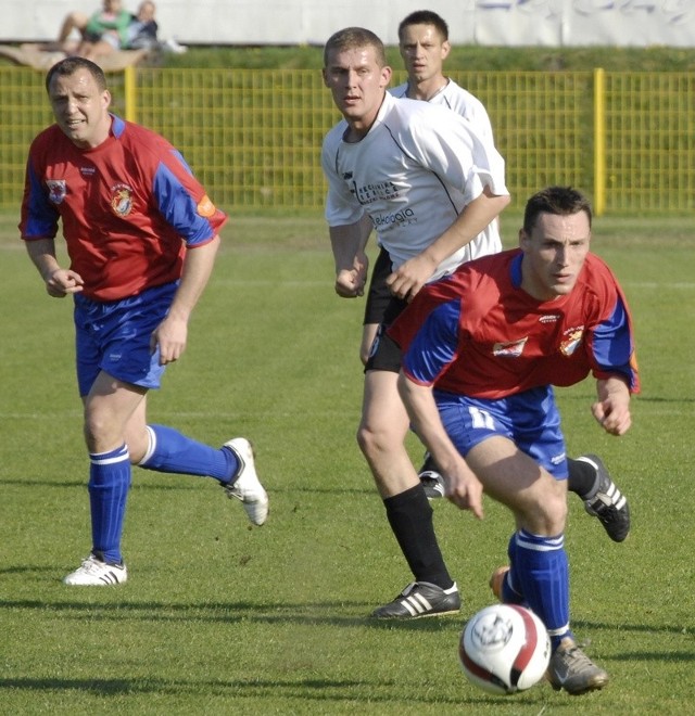 Szymon Gibczyński strzelił ostatniego gola dla Gryfa 95 w III lidze.