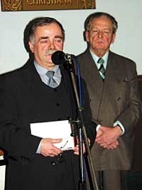 Waldemar Krzyżewski (od lewej) i Stanisław Myśliński