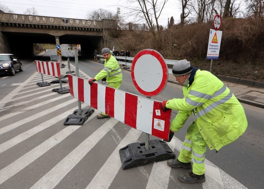 Zamknęli ul. Warcisława w Szczecinie 