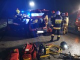 Dramatyczny wypadek w gminie Krasocin. Zginęły dwie osoby